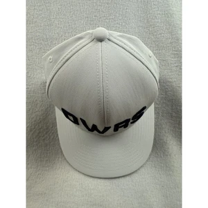 Cappello da golf G/FORE DWRS Flexfit Tech bianco berretto da baseball snap back OSFM - Foto 1 di 9