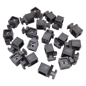 Lot of 20 Bosch 3842184737 Variofix Fastener Block w/o Clip, 10mm Slot, M6 - Picture 1 of 10