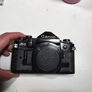 fotocamera reflex pellicola canon a1 per ricambi - Foto 1 di 8