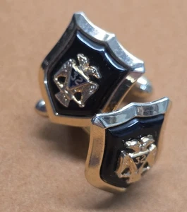 Freimaurer 32. Grad Schottischer Ritus Freimaurer Manschettenknöpfe Hergestellt von Swank - Bild 1 von 3