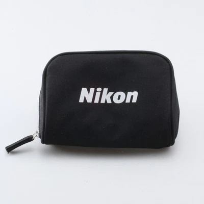 【COMO NUEVO】Bolsa de almacenamiento de accesorios para cámara Nikon negra con logo 13 x 10 x 5 cm Foto 1 de 4