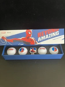 Volvik x Marvel Spider-Man Beyond Amazing Balls/ Hat Clip/Ball Marker -Rare! - Picture 1 of 6