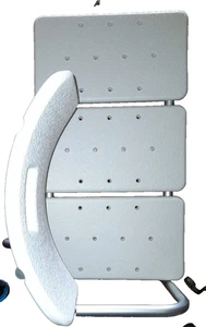 Badewannensitz Senioren Verstellbar mit Abnehmbarer Rückenlehne und Armlehne - Bild 1 von 14