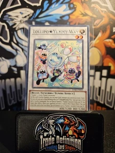 JUSH-DE021 Lutscher? Leckerer Weg: Seltene Karte: 1. Auflage YuGiOh TCG - Bild 1 von 1