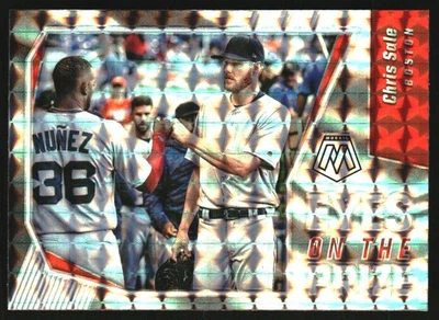 2021 Panini Mosaic Eyes on the Prize Mosaic #7 Chris Sale - BB - Image 1 of 2