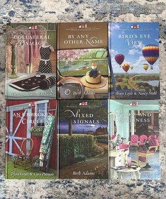 Mysteries of Lancaster County ~ Guideposts Books HC Lot of 6 - Image 1 of 4