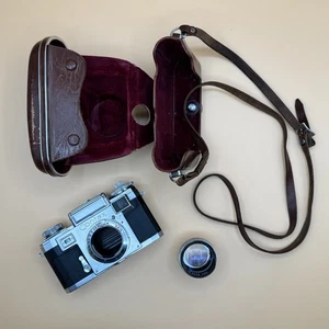 Zeiss Ikon Contax IIIa Entfernungsmesser mit Carl Zeiss Sonnar 50mm F1.5 Objektiv - Bild 1 von 19