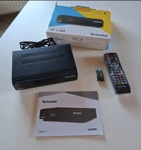 TechniSat HD-S 261 Sat-Receiver, Schwarz in neuwertigen Zustand. - Bild 1 von 5