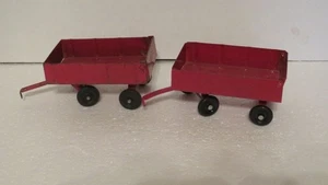 2 - Ertl roter Bauernhofwagen Anhänger Druckguss Bauernhof Spielzeug USA, - Bild 1 von 3