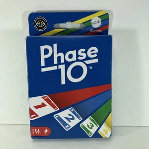 Phase 10 Card Game, Family Game for Adults & Kids, Challenging & Exciting Rummy - Picture 1 of 7