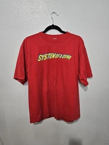 Rare Vintage System Of A Down Shirt Men's Large  - Picture 1 of 8