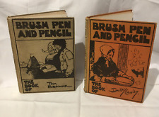 Brush Pen & Pencil series (2) Dudley Hardy/Tom Browne. A & C Black 2nd ed 1930