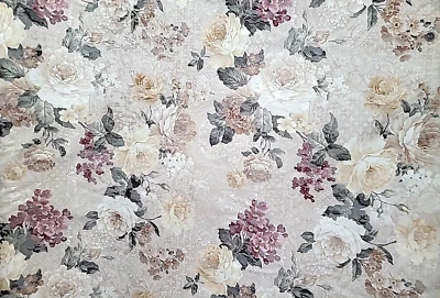 Transfertex Design Germany Large Floral Jacquard Upholstery Fabric 5.3yds - Image 1 of 4