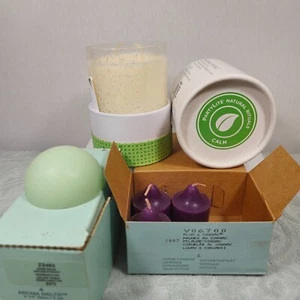 Party Lite Soy Jar Candle Votive Candles & Wax Melt Variety of Scents - Picture 1 of 4