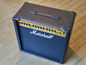 Marshall MG50DFX Combo Amp, 50 Watt, für E-Gitarre, Schwarz-Gold, inkl. Zubehör - Bild 1 von 5