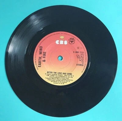 EARTH, WIND & FIRE – CBS 7721 - AFTER THE LOVE HAS GONE  / ROCK THAT! 1979 (117) Foto 1 de 3
