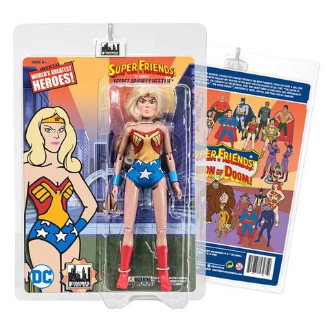Super Friends Action Figures Series: Cheetah as Wonder Woman Variant Cover