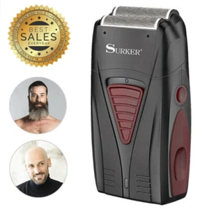 Men's USB Electric Shaver Pro Trimmer Beard Shaving Machine Razor Rechargeable - Picture 1 of 9