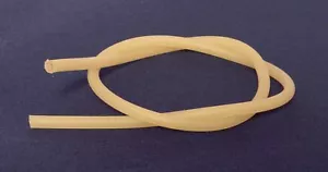Gramophone Soundbox gasket rubber - ivory colour 380mm long (nominal) 3mm dia. - Picture 1 of 2