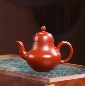 100cc chinese Yixing Handmade Zisha teapot Zhuni SiTing Gongfu Hu Tea Pot - Picture 1 of 18
