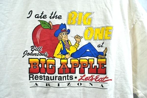 Camisa de puntada única Bill Johnsons Arizona de la Gran Manzana HECHA EN EE. UU., 2XL para hombre - Imagen 1 de 9