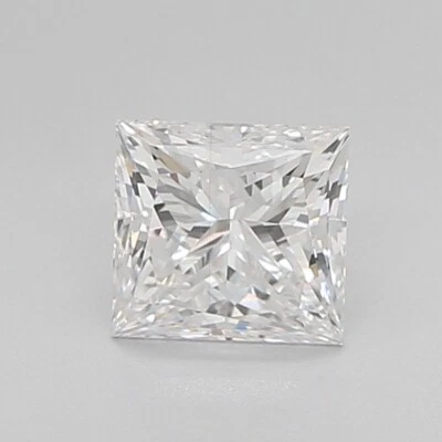 Lab Grown 1.34 Ct PRINCESS Cut IGI Certified CVD Diamond E Color VS1 Clarity - Image 1 of 4