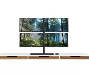 Fast i5 8th Trading PC Quad Monitor Dell PC Bundle -32GB RAM 1TB SSD W11 PRO - Picture 1 of 7