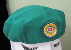 VINTAGE GIRL SCOUT CAP / SIZE MEDIUM - Picture 1 of 3