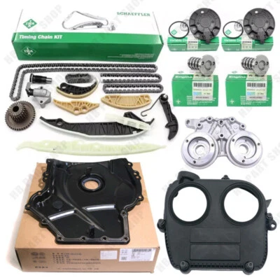 Timing Chain Tensioner Guide Kit For VW MK7 Audi A4 A5 Q5 1.8 2.0 TFSI CJEB CNCD - Image 1 of 4