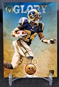 2012 Topps Valor Glory #44 ISAIAH PEAD RC #24/50 la sua maglia # EBAY 1/1 SSP Rams - Foto 1 di 2