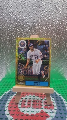 2022 Topps Baseball '87 Silver Pack Chrome Series 2 Jose Siri Rookie Astros - Image 1 of 2