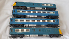 Tri-ang  4 car Midland Pullman set Blue with Yellow fronts unboxed.