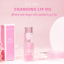 Color Changing Lip Oil 6.5ml Nourishing Lip Gloss Makeup Tool Non-sticky