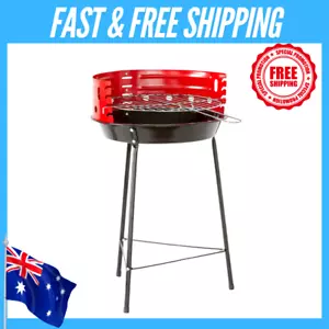 Hacienda 13" Simple Outdoor Portable Camping Charcoal Grill BBQ Stove Black - Picture 1 of 3