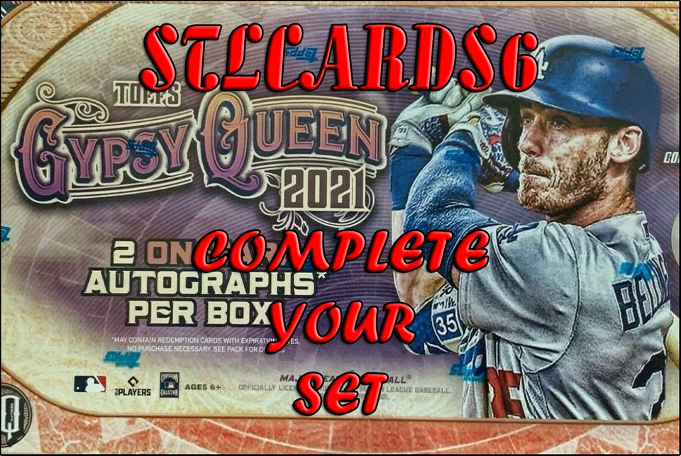 2021 Topps Gypsy Queen (Base Inserts Parallels) Complete Your Set! WITH PHOTOS! - Image 1 of 1