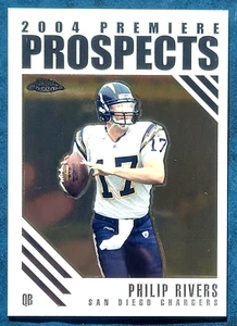 PHILIP RIVERS 2004 TOPPS CHROME NFL PREMIERE PROSPECTS #PP15 RC ROOKIE CHARGERS - Picture 1 of 2