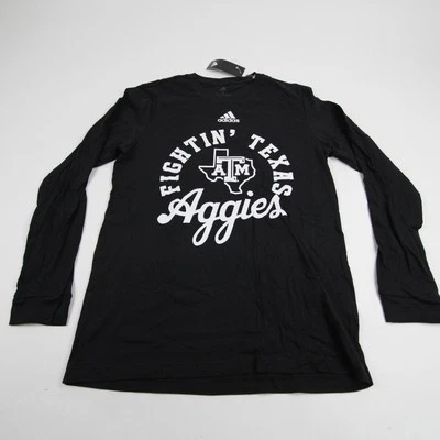 Texas A&M Aggies adidas Long Sleeve Shirt Men's Black New - Image 1 of 4