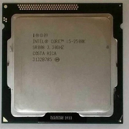 Intel Core i5-2500K 3.3 GHz 4 Cores (SR008) 5 GT/s DMI LGA1155 CPU Processor - Image 1 of 1