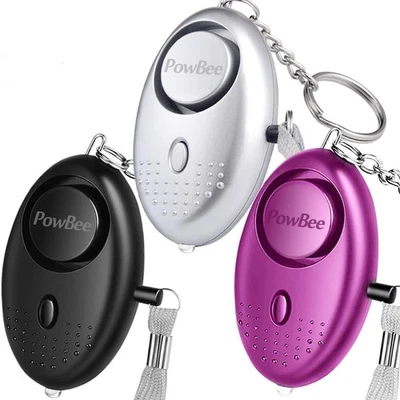 Personal Alarms For Women - 3 Pcs Reusable Police Approved 150DB LOUD Security - Image 1 of 4