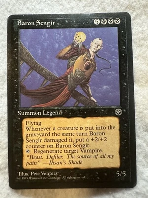 MTG - Baron Sengir - Homelands - MP - Free Shipping! - Image 1 of 2