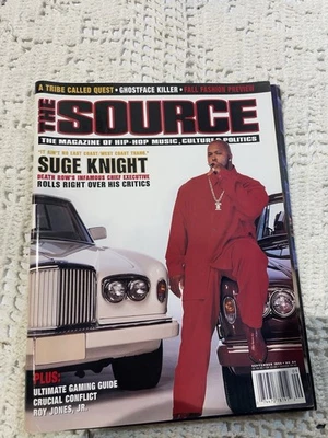 THE SOURCE Magazine Suge Knight -September 1996 - No. 84 2Pac Death Row Records - Image 1 of 4