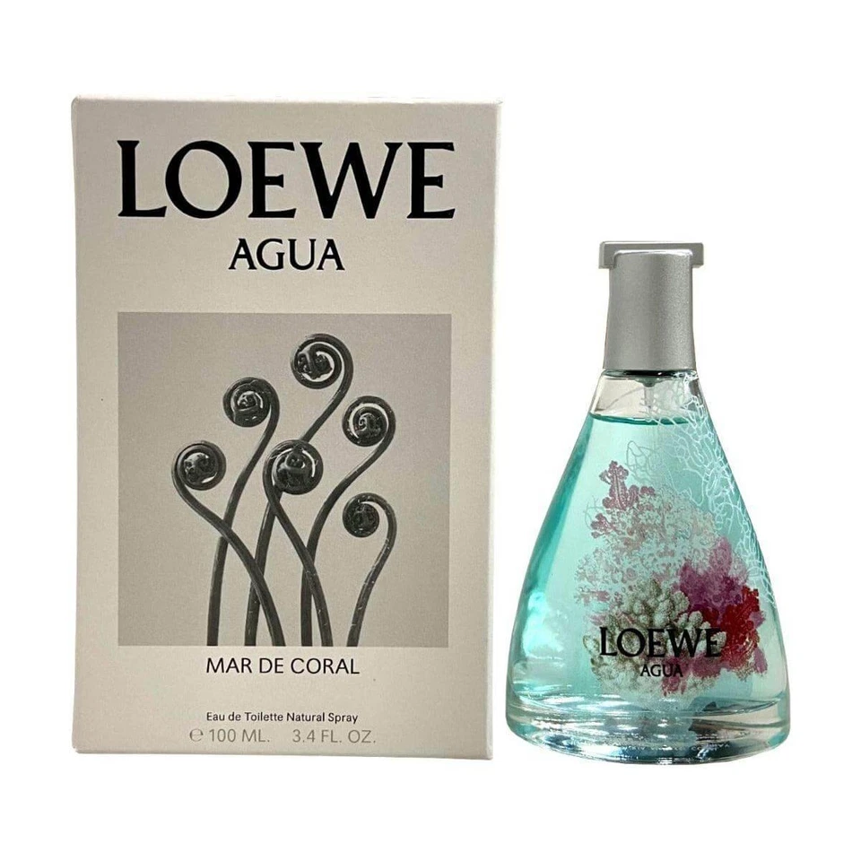 Perfume para mujer Agua Mar de Coral de Loewe EDT 3,3/3,4 oz nuevo en caja Foto 1 de 1