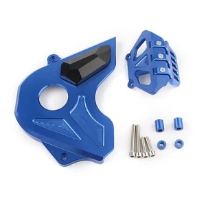 Pellicola Protettiva Copricatena Pignone CNC per Honda CB650F 2014-2019 Blu - Foto 1 di 3