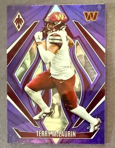 2024 Terry McLaurin (Washington Commanders) Panini Phoenix púrpura paralelo #132 - Imagen 1 de 3