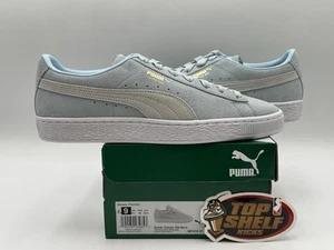 DS Nuevo Puma Gamuza Clásico 21 Azul Helado 2023 Talla 9/7.5 Auténtico Entrenador Bajo  - Imagen 1 de 10