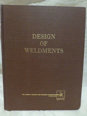 Design of Weldments - 1976 - Image 1 of 4