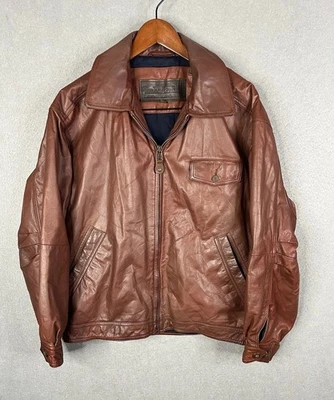 Vintage Timberland Weathergear Waterproof Cowhide Leather Jacket Size S - Image 1 of 4