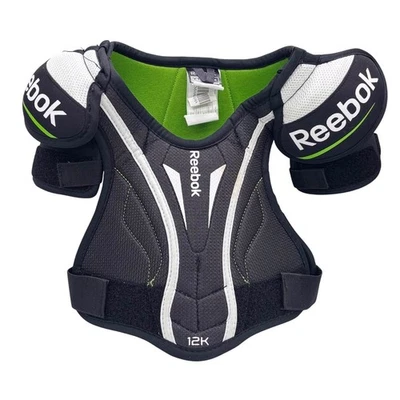 Almohadillas de hombro grandes de hockey para jóvenes Reebok 12K equipo de protección Foto 1 de 4