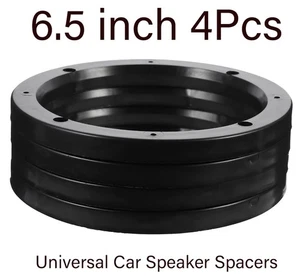4*Universal Plastic Car Stereo Speaker Spacer Adaptor Ring Mounting Bracket 6.5” - Bild 1 von 24