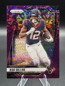 Discoteca púrpura Nico Collins #113 No Huddle 40/49 2024 Panini Prizm - Imagen 1 de 2